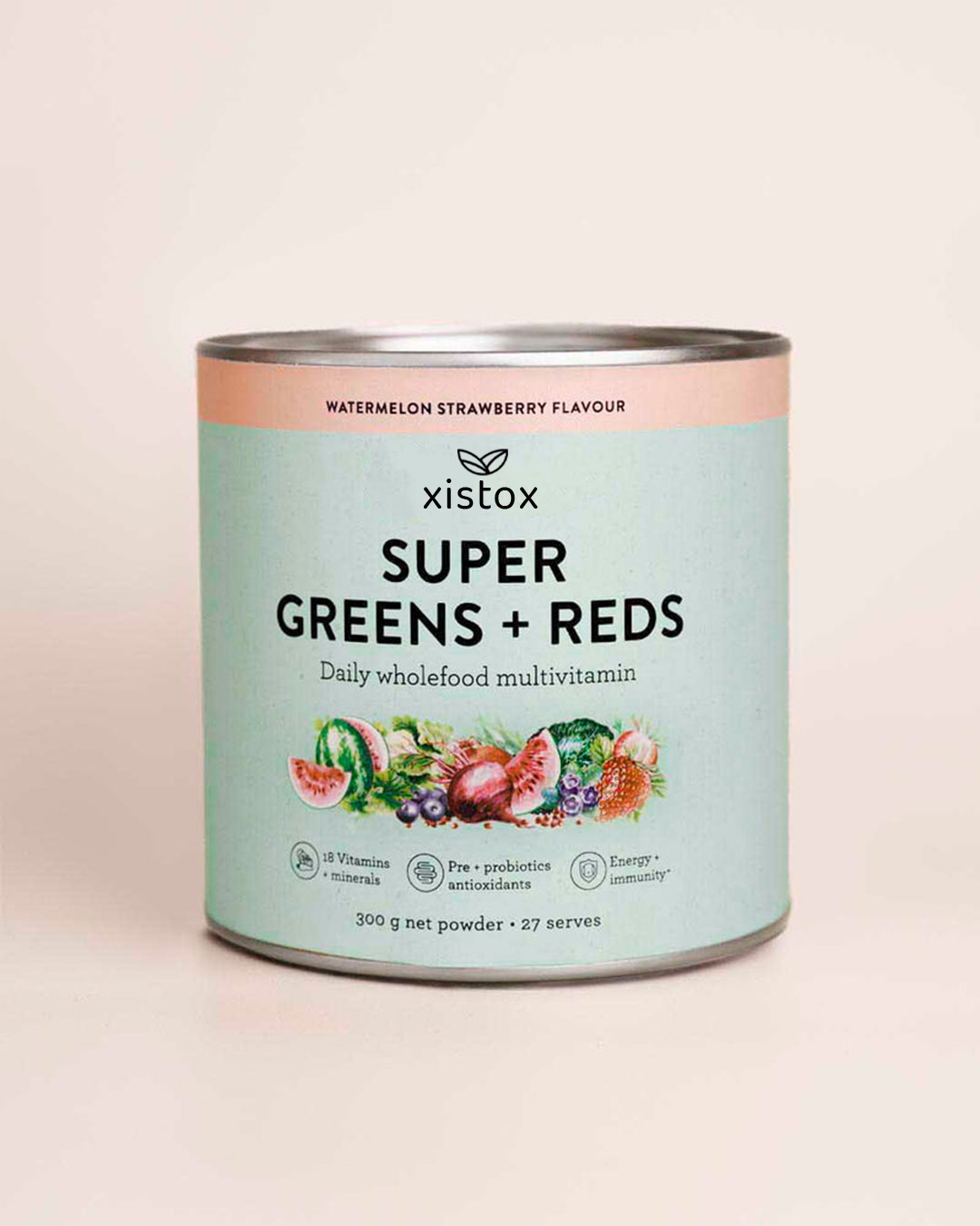 Super Greens + Reds Watermelon Strawberry